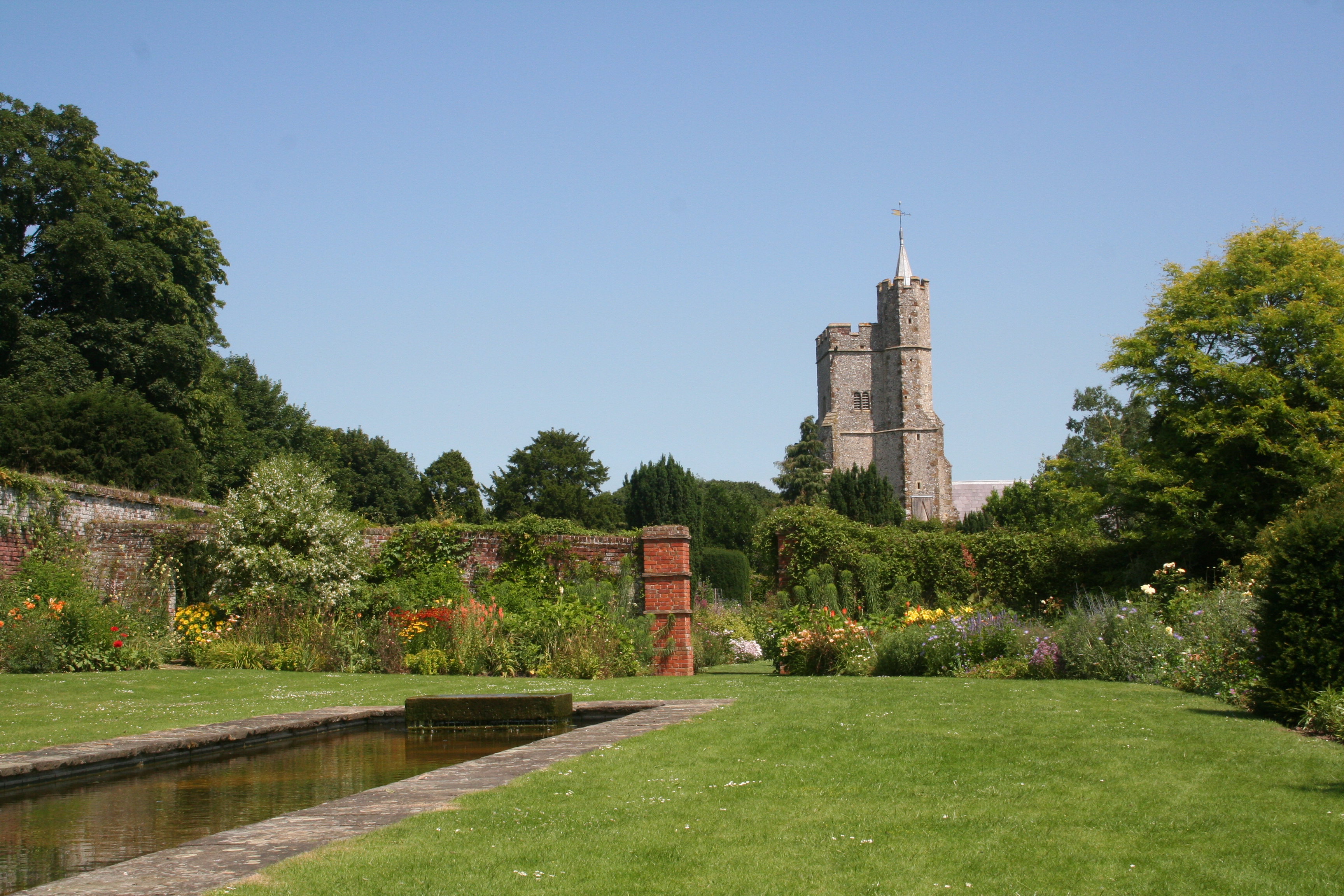 Doddington Place Gardens » Goodnestone Park Garden a quintessential English country house